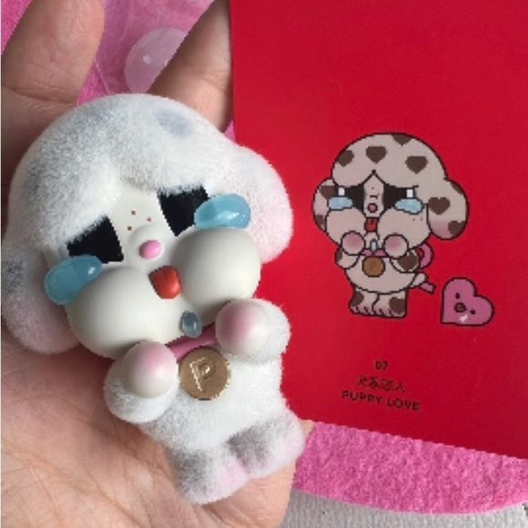 Pop Mart CRYBABY Puppy Love Authentic Figure w/ Box & Card - Picture 2 of 4
